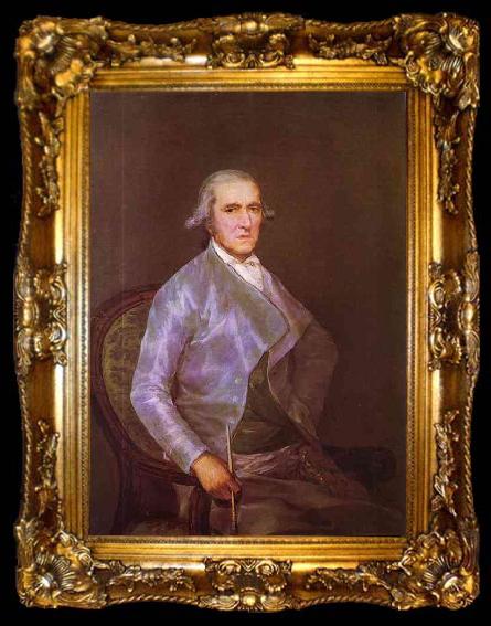 framed  Francisco Jose de Goya Portrait of Francisco, ta009-2